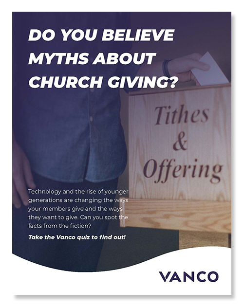 Church Giving Myths Debunked eGiving Guide